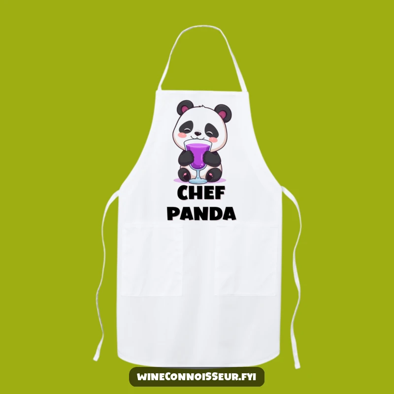Funny Panda Apron: Cook with Calm and Hilarious Cheers!