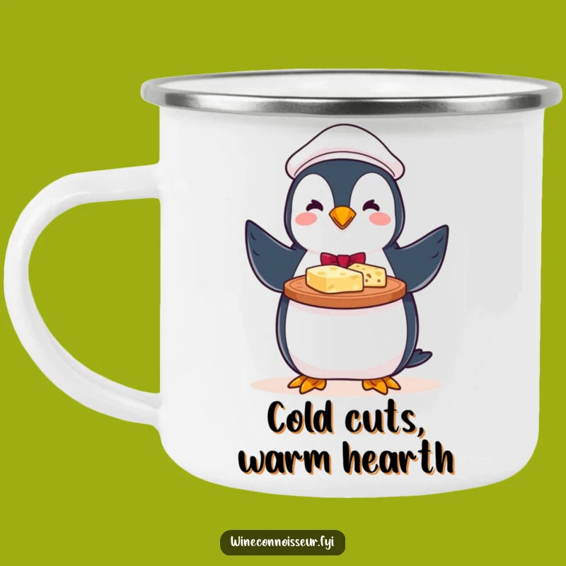 Funny Penguin Cheese Camping Mug: Party Anywhere! A Terrific Funny Gift!