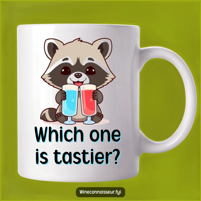 Funny Raccoon Lab Mug: Cheerful Scientist Gift for Coffee Lovers