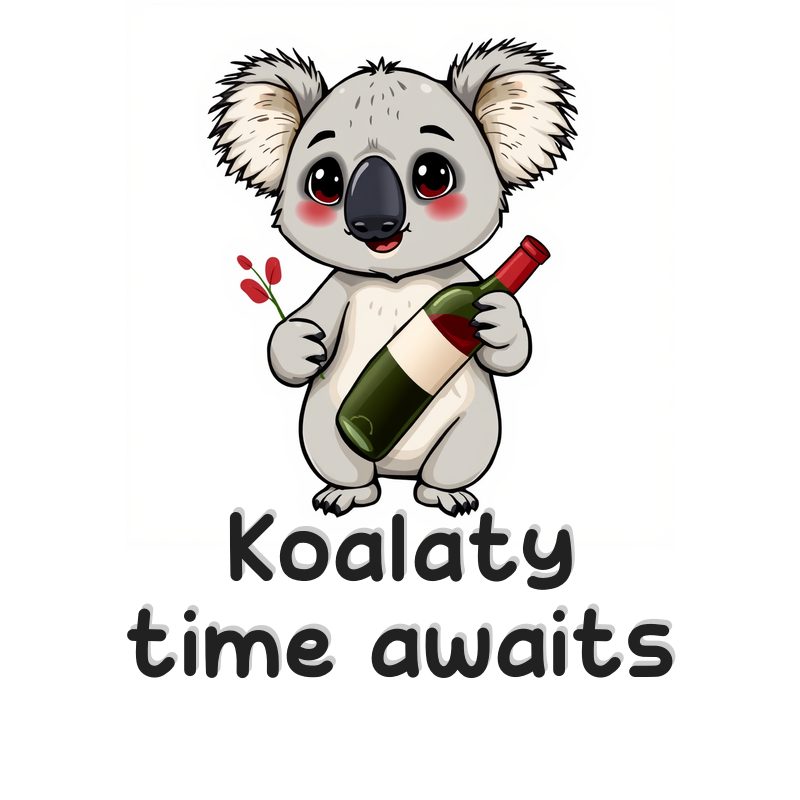Funny Koala Wine Lover Mug 