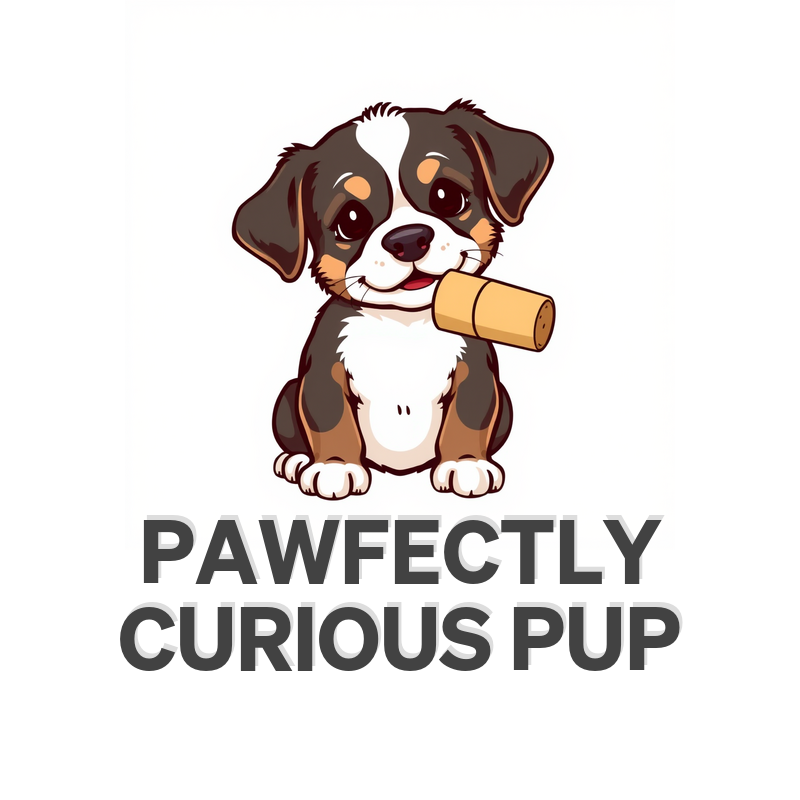Puppy Sniffing Wine Cork Mug