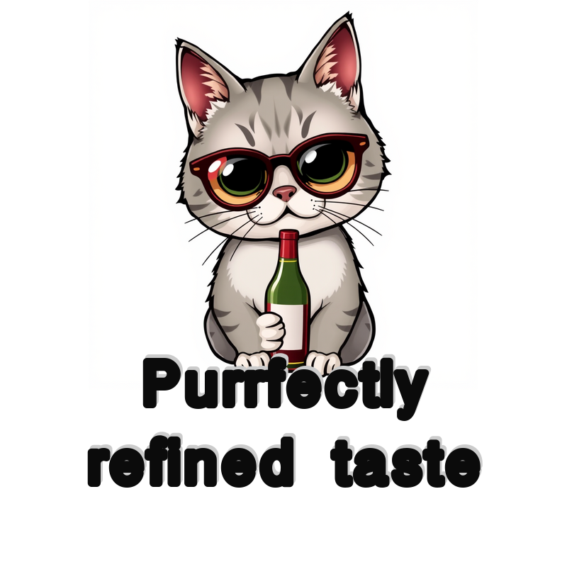 Sophisticated Cat Wine Lover Mug 