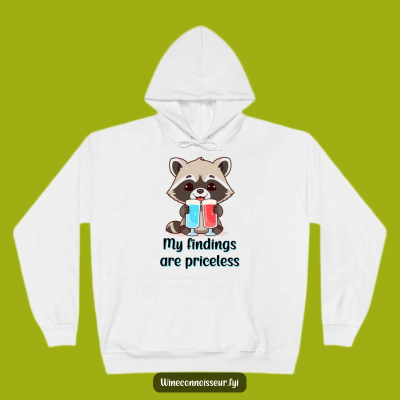 Funny Raccoon Scientist Hoodie: Cozy & Clever Gift for Geeks