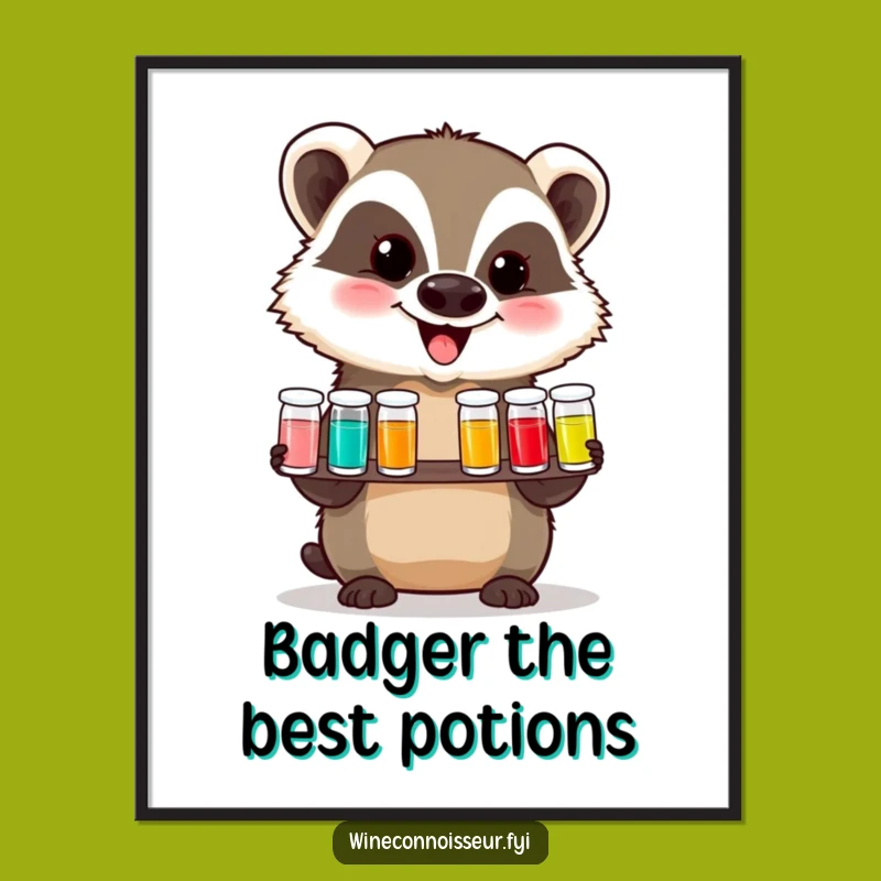 Free Printable Wall Art: Badger's Craft Beer Tasting Humor