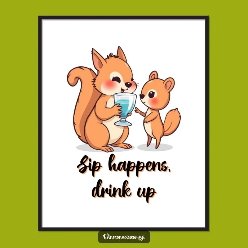 Free Printable Squirrel Wall Art: Wise Offer Downloadable Decor