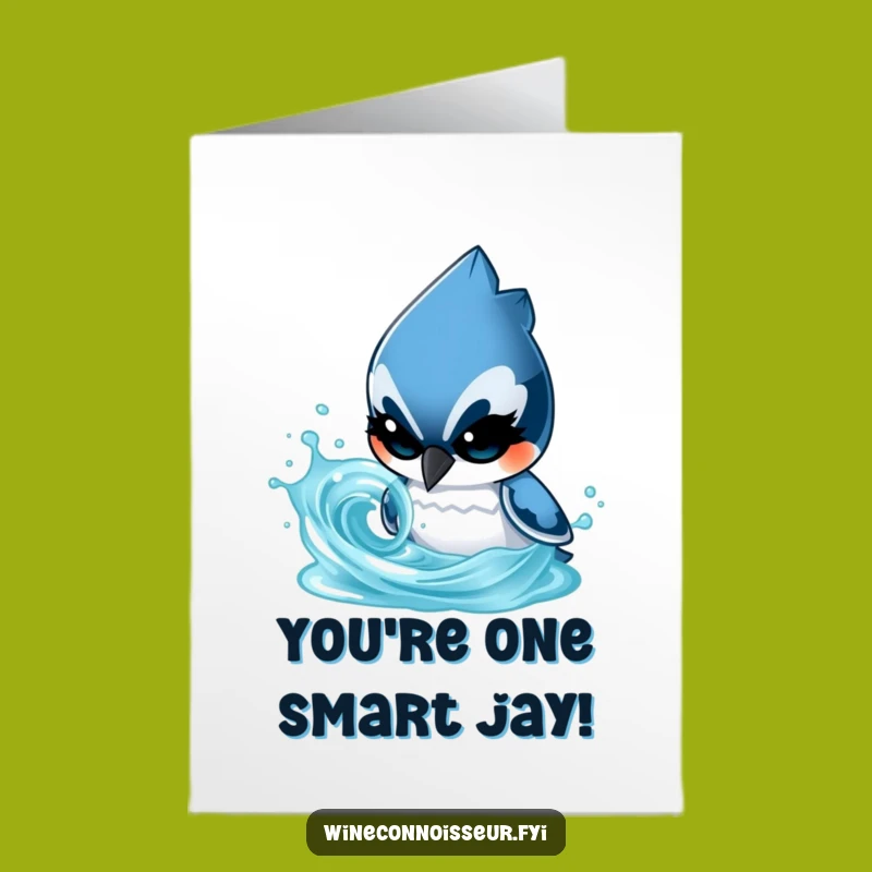 Free Printable Blue Jay Congrats Card: Analyze Your Success With This Focused Downloadable Gift