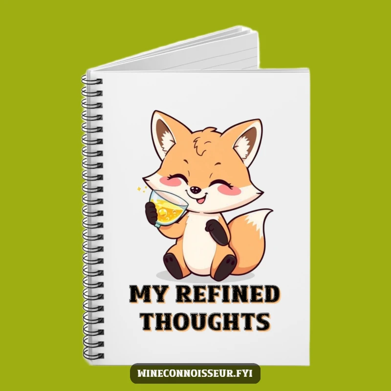Funny Fox Notebook: Sophisticated Character Cover, Ideal for Notes and Funny Gifts