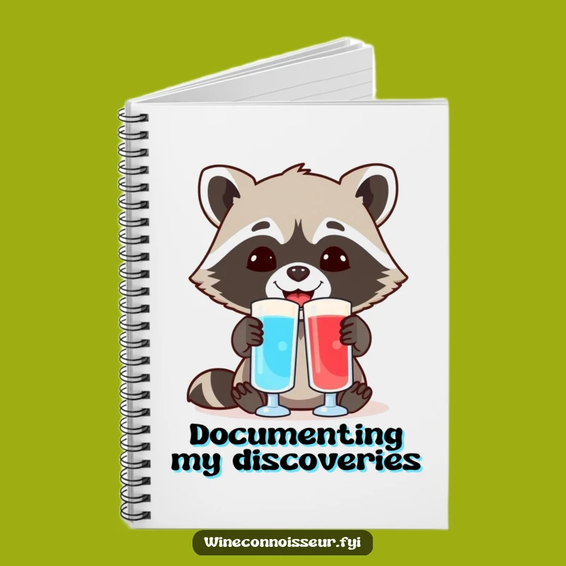 Funny Raccoon Lab Notebook: Record Your Brilliant Ideas