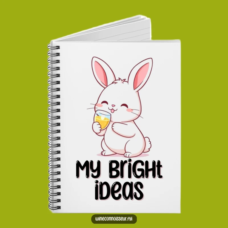 Funny Kawaii Rabbit Celebration Notebook: Jot Down Your Happy Moments