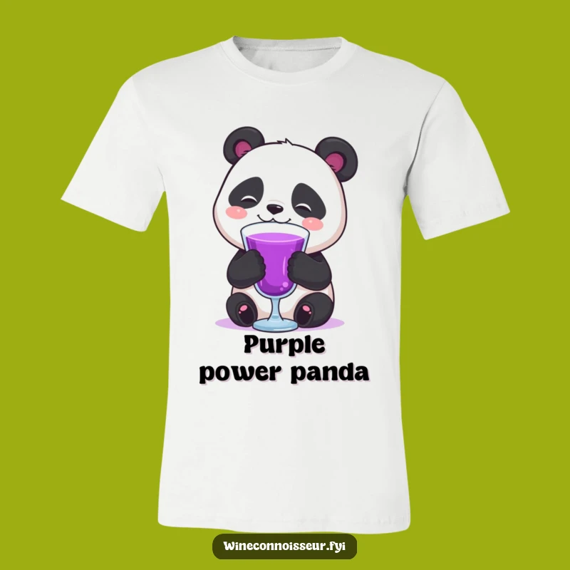 Funny Panda Relaxation T-Shirt: Panda Sips and Sighs Hilariously!
