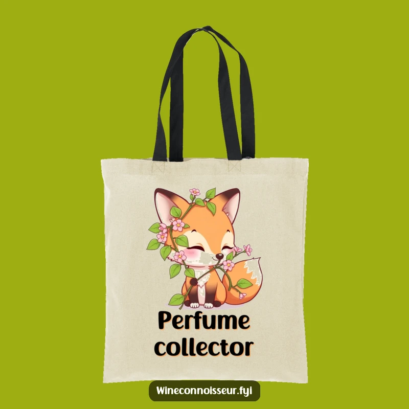 Funny Fox Vine Delight Tote Bag - Stylish & Eco-Friendly Carry-all